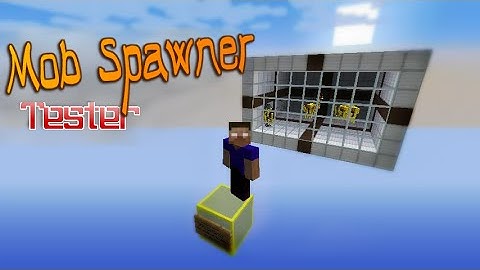 Mob Spawner Test Tool - Create new traps for Survival! | Minecraft 1.7+