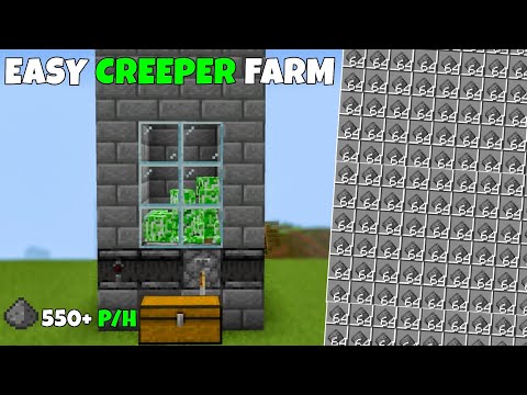 Best Creeper Farm Bedrock Reddit
