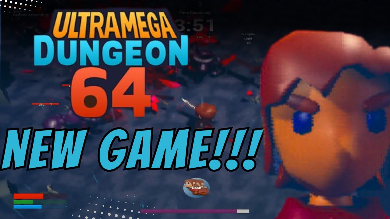 THIS N64 INSPIRED GAME IS COOL!!! Ultra mega Dungeon 64