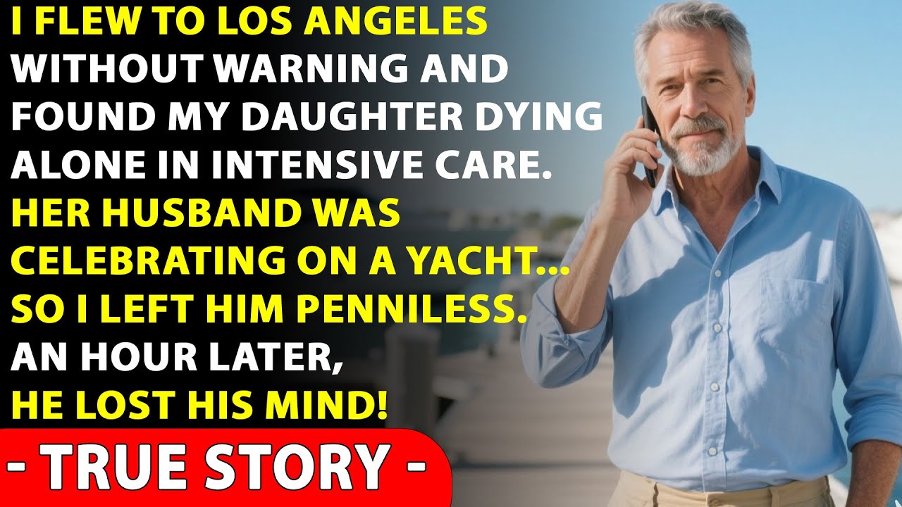 While My Daughter Was Dying In Surgery, Her Husband Was Celebrating On A Yacht. What I Did Next...