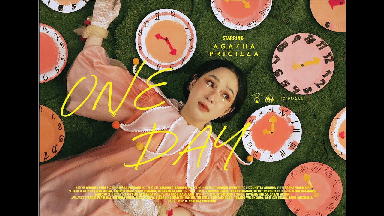 Watch Agatha Pricilla - One Day (Official Music Video) on YouTube Watch Agatha Pricilla - One Day (Official Music Video) on YouTube