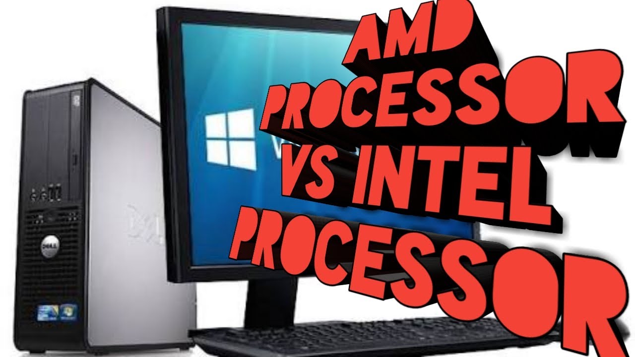 difference between amd vs intel - YouTube