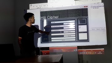 Aplikasi Kriptografi Hill Cipher Visual Basic