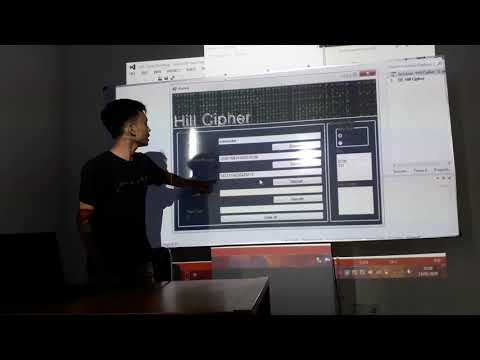 Aplikasi Kriptografi Hill Cipher Visual Basic