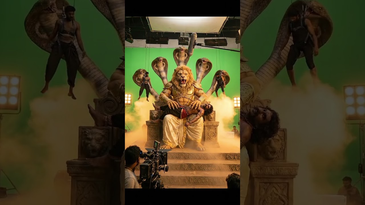 Unseen Visuals Reveal &ndash; నరసింహ Mythology BTS