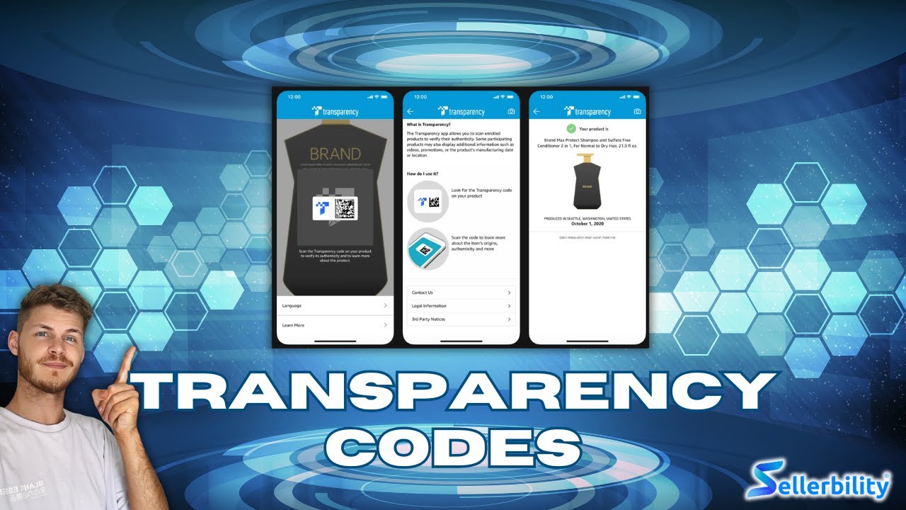 Amazon Selling Basics: What Are Transparency Codes? - YouTube