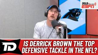 Where does Carolina Panthers DT Derrick Brown rank among the top d-tackles in the NFL? screenshot 5
