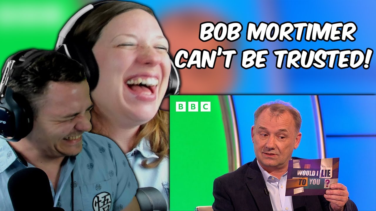 WOULD I LIE TO YOU? - Bob Mortimer Frightening Locals & Asked to Leave Town REACTION