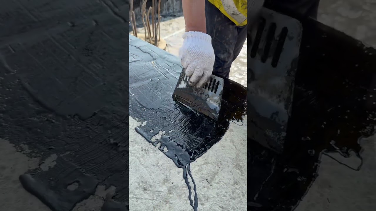 Construction and application of one-component polyurethane waterproof coating 