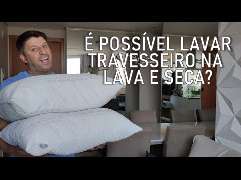 Vídeo: Posso secar travesseiros?