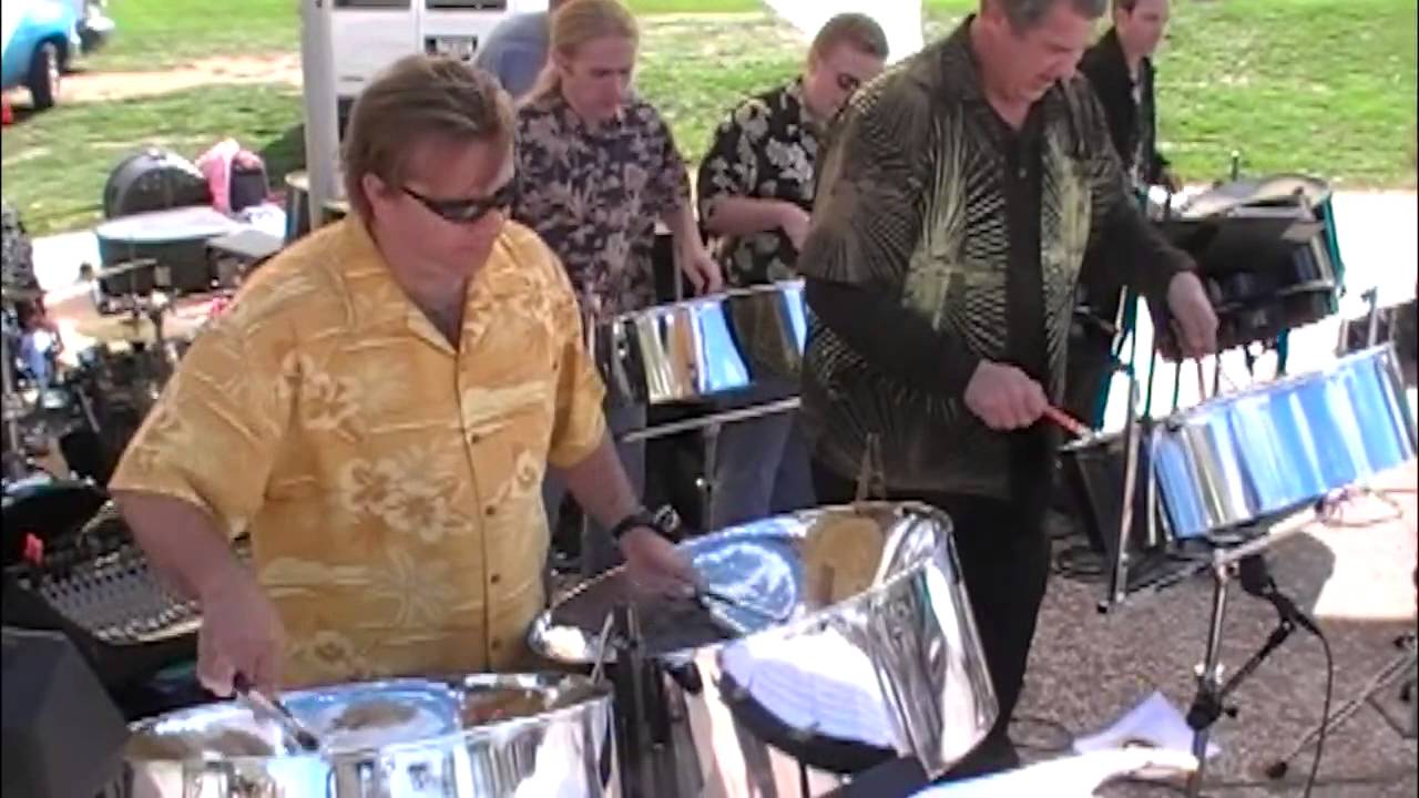 JT's ISLAND STEEL LIVE-Jump In The Line, Sugar Bum Bum, and The Hammer.