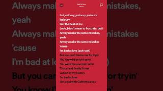 Halsey  Bad At Love trending hits spotifys tiktok viralhits halsey shorts  fyp