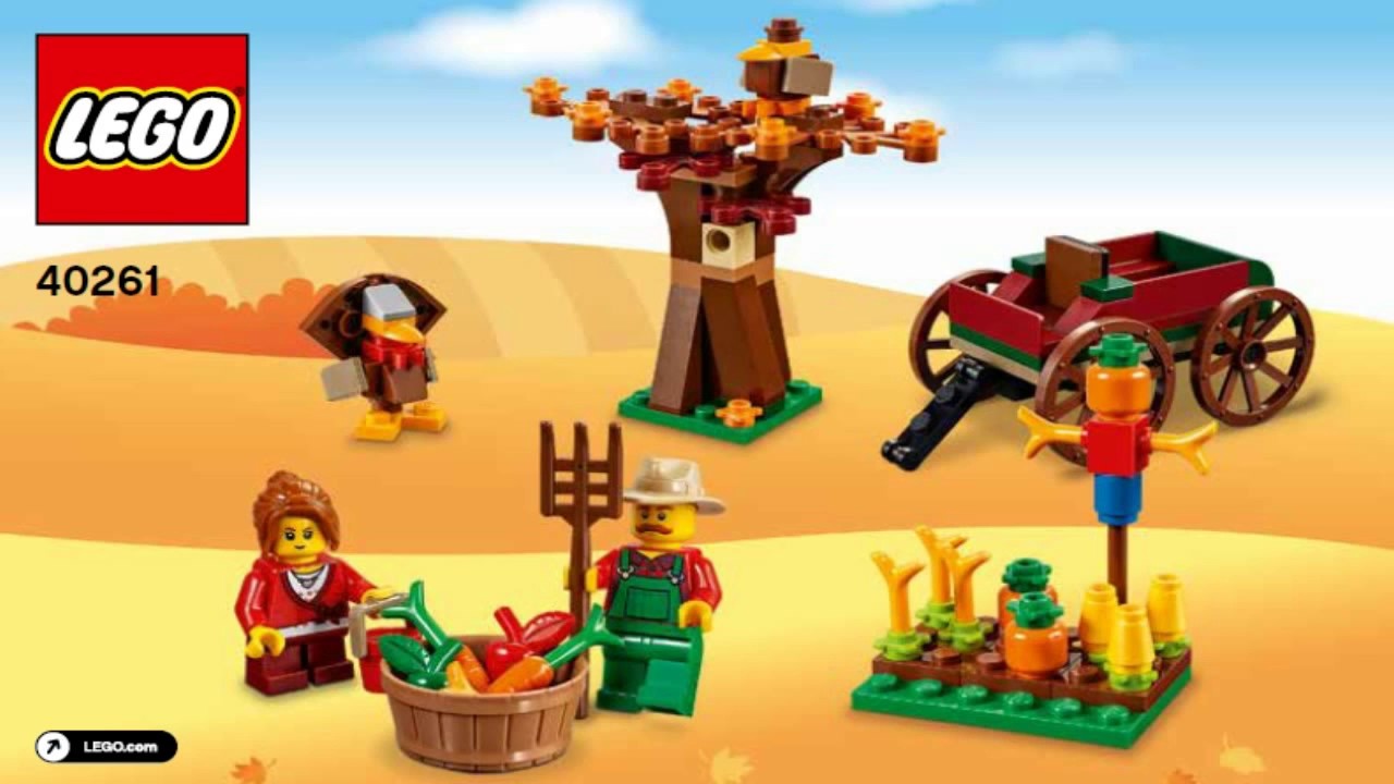 LEGO Merchandise THANKSGIVING HARVEST 40261 Лего Креатор Урожай в День Благодарения