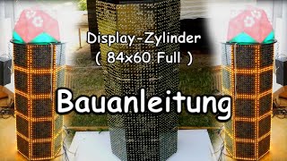 Display-Zylinder LED Anzeige