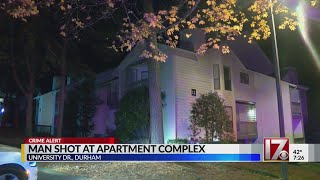 Man shot during altercation at Durham apartment complex, police say