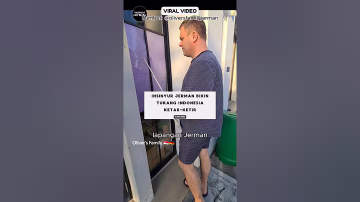 German Engineer vs Indonesian Construction Worker‼️ #reactionbule #shorts #viralvideo