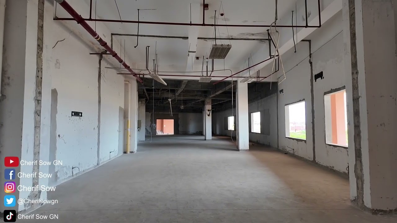 🔴Immersion sur les chantiers des stades du 28 septembre et GLC de Nongo 