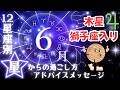 【６月☔１２星座別】蟹座木星のラストスパート🦀ついに木星が獅子座へ🦁12星座別星からの緊急メッセージ💌