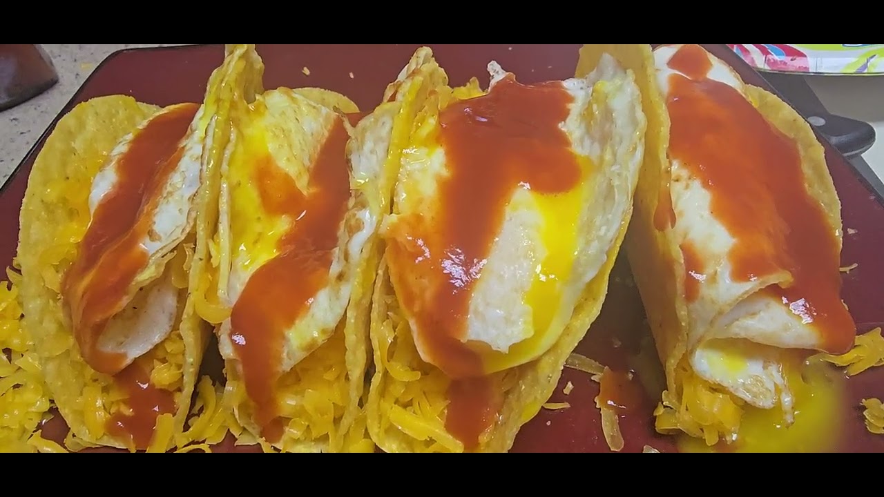 Мои всемирно известные тако с яйцом 😎