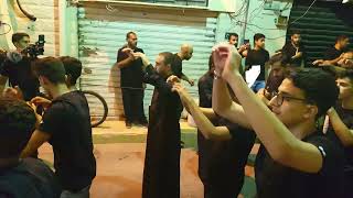 الرادود صادق العكراوي ماتم حجي عباس ذكرى استشهاد الامام جعفر الصادق ع ه