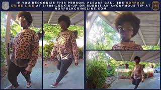 Help Norfolk Police identify residential burglary suspect