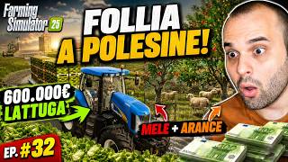 ALBERO DI ARANCE E ALBERO DI MELE E VENDITA DELLA LATTUGA! - #32 FS25 ITA POLESINE