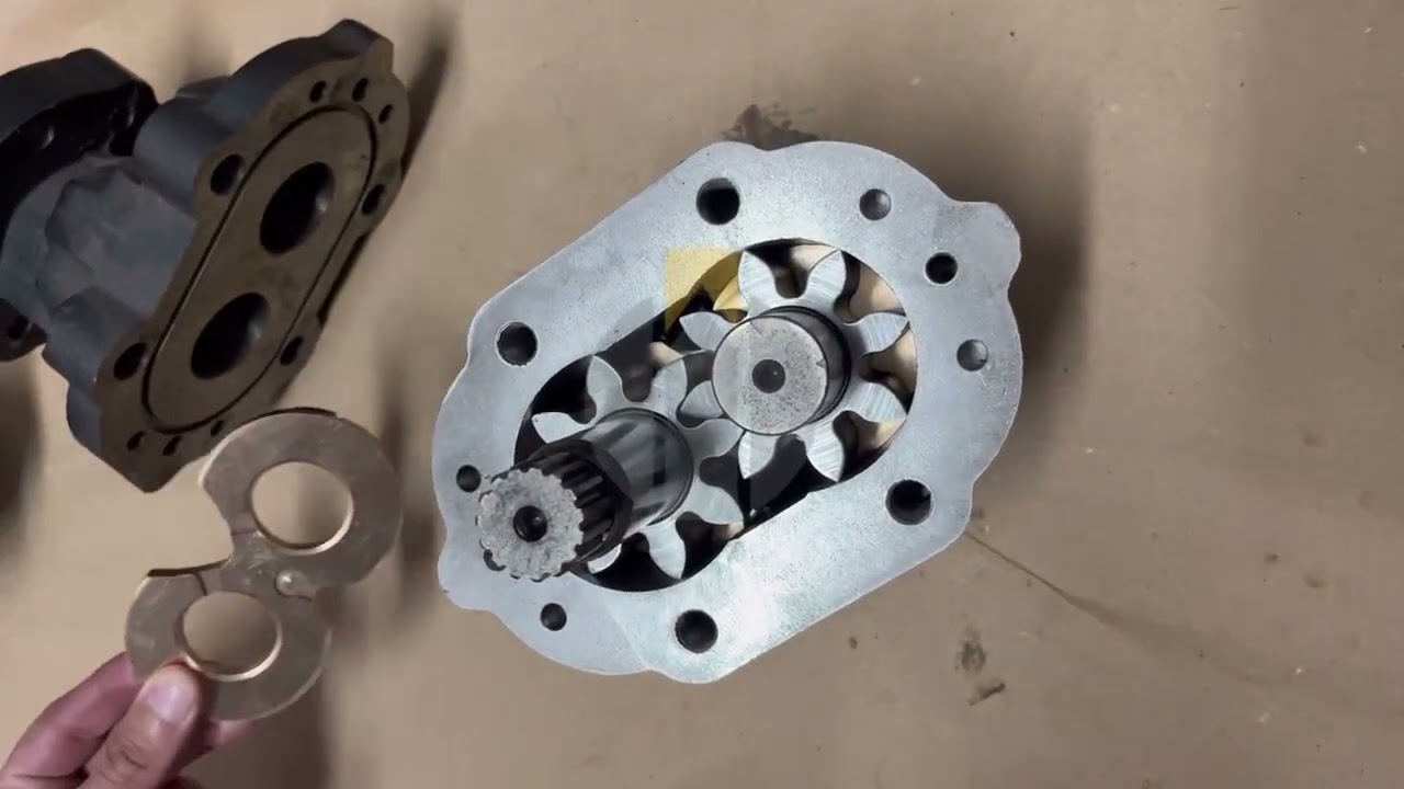 Cambio de sentido de giro de bomba hidráulica