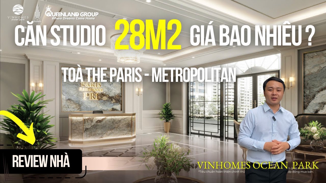 Căn Studio the Paris Vinhomes Ocean Park giá bao nhiêu ? Có xứng đáng để mua hay không ? 0383567382