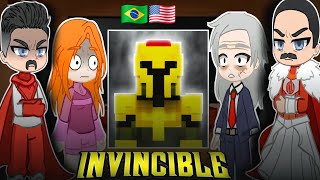 Invincible characters react to MARK as AJTHEBOLD (PART 1/2) || 🇧🇷🇺🇸 || Gacha react ||