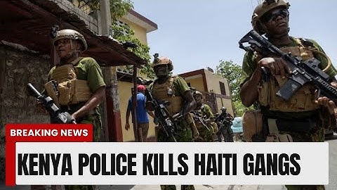 BREAKING NEWS! Kenya Police Ambush & K!ll Barbecue gang Members