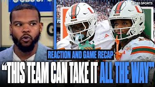 No. 10 Miami outlasts No. 7 Texas A&M to move on in the College Football Playoff | Game Recap