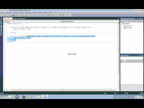 Visual Basic 2010 Tutorial Deutsch #1