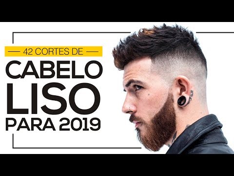 cortes de cabelo 2019 masculino liso