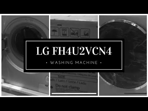 LG Washing Machine FH4U2VCN4 Unboxing, Feature Overview and Installation