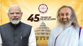 Watch LIVE: 45th Anniversary Celebrations of The Art of Living