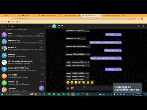 Telegram chatbot using Firebase