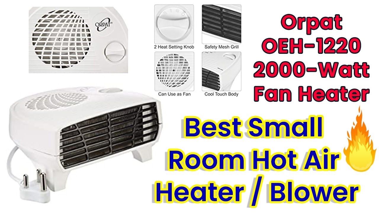Orpat Room Air Blower Element Heater | Hot Air Blower | Winter Best Room  Heater under 1200 Rs only - YouTube