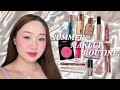 MY SUMMER MAKEUP ROUTINE | makeup that will last you through the heat wave ☀️🥵 | Stacy Chen