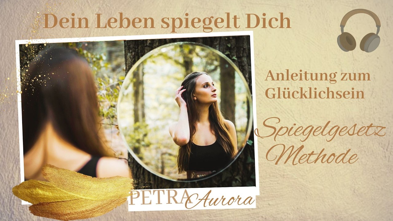 💛4 Schritte zum Glücklichsein ✨ Die Spiegelgesetzmethode