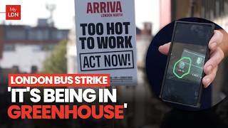 Striking London bus drivers warn extreme 44C heat in cabs ‘could lead to fatal crashes