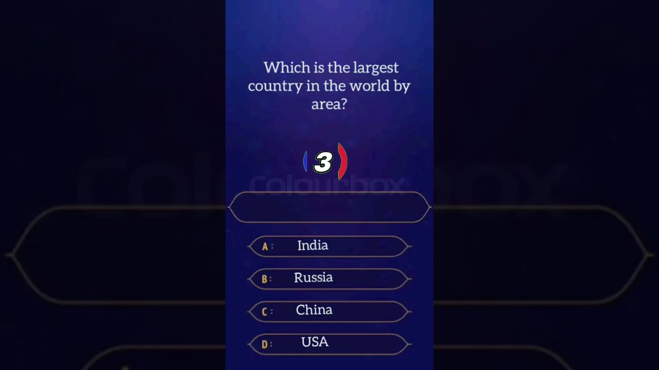 Which is the largest country in the world by area##