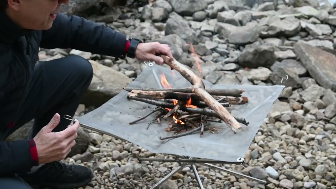 Make A Campfire Anywhere - Portable Fire Pit
