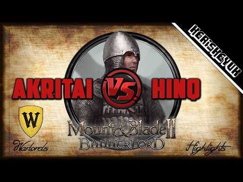 Akritai vs Hinq Warlords Highlights! - Mount and Blade 2 Bannerlord!