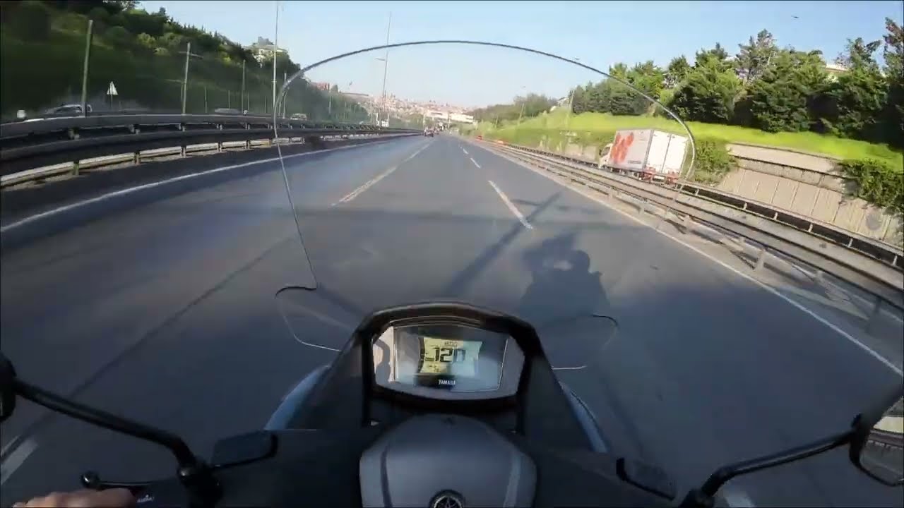 2024  Yamaha Nmax125 Top Speed Denemesi