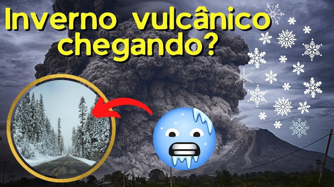 O vulcão Hunga Tonga vai provocar INVERNO VULCÂNICO??? Entenda!