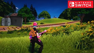 Playing Fortnite on Nintendo Switch In 2024 | Fortnite Chapter 5 Season 1 (1080P 30FPS)