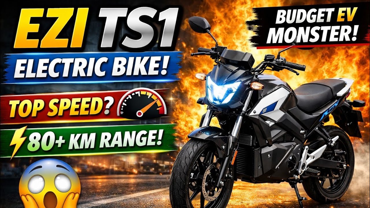 EZI TS1 Electric Bike Review – Top Speed, Range & Price Update