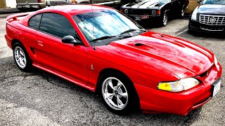 Test Drive 1997 Ford Mustang Cobra SOLD $6,950 Maple Motors #536