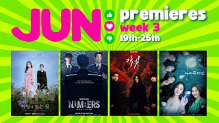 🎙️ 4 More June KDrama Premieres NOW on our Watchlist!