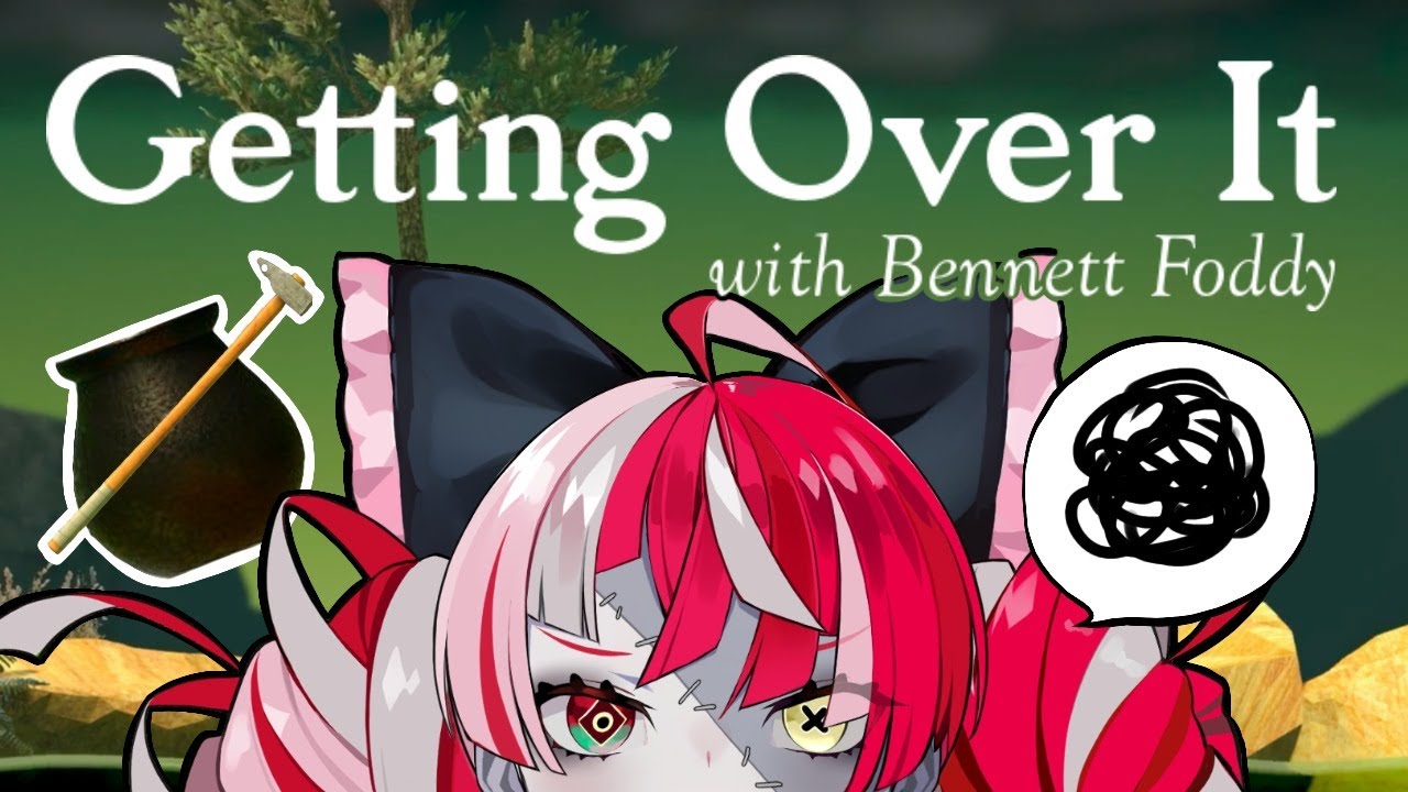 【GETTING OVER IT】 OLLIE WILL GET OVER IT!!! 【Hololive Indonesia 2nd Gen】